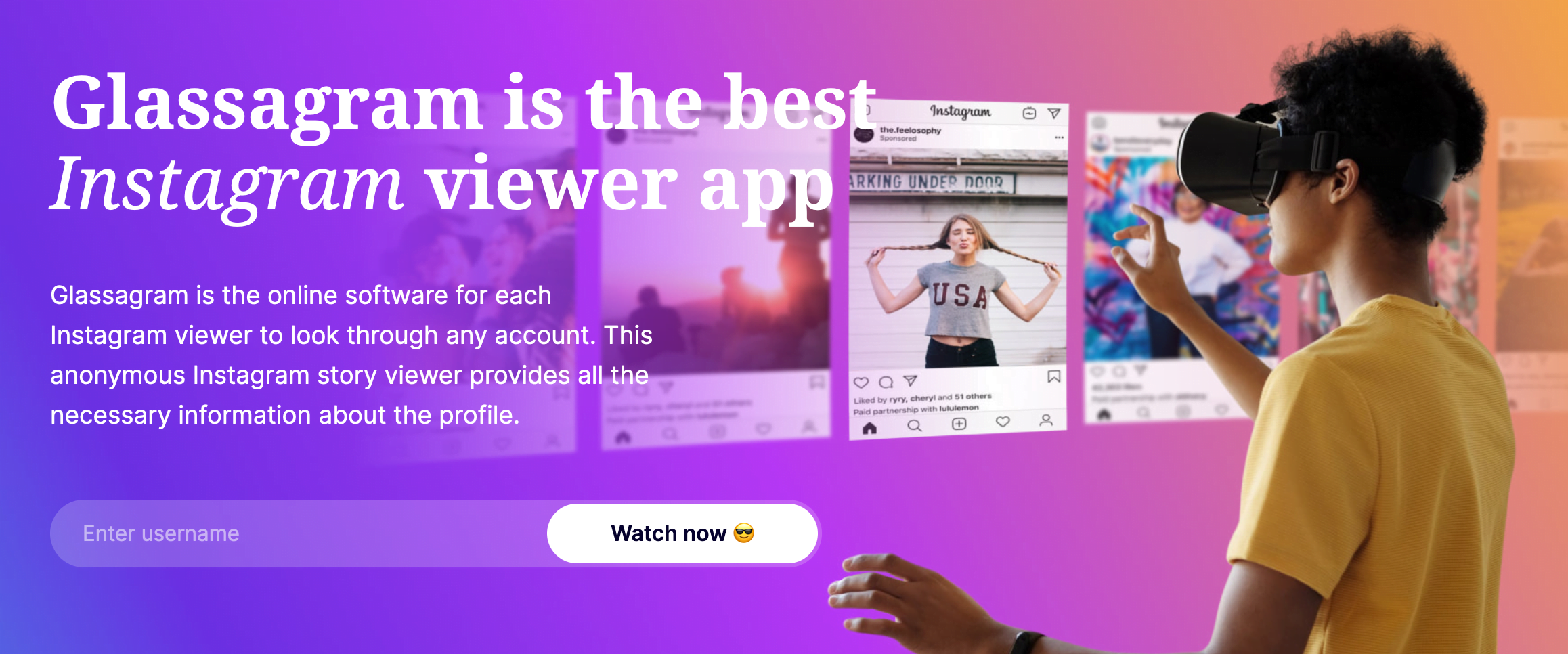 The Best Instagram Profile Viewer Glassagram Review